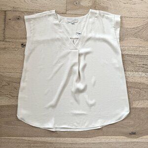 NWT LOFT Cap Sleeve V-Neck Blouse